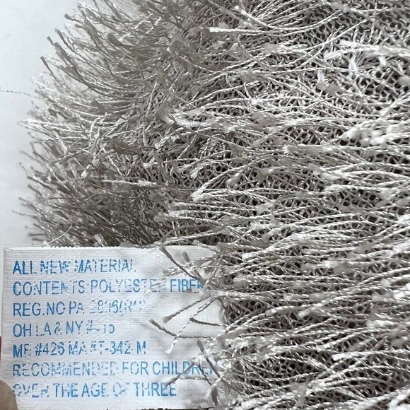 Bear B J Toy Plush Stuffed Silver Gray Applique Brown Patches‎ 9” Tall Long Hair - Picture 6 of 6